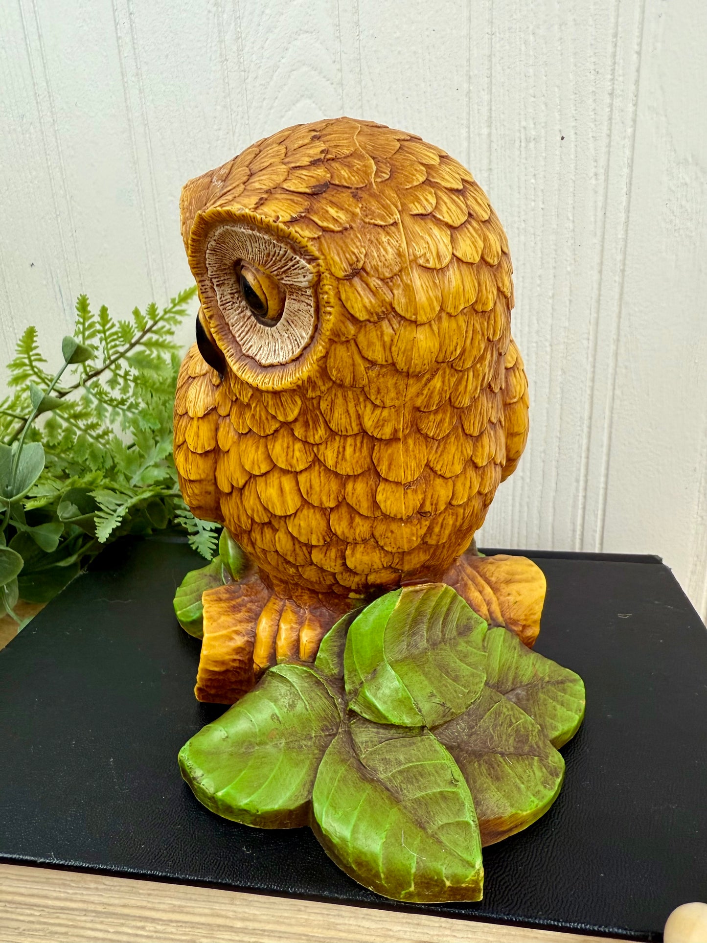 Vintage 1970's Homco Owl Figurine