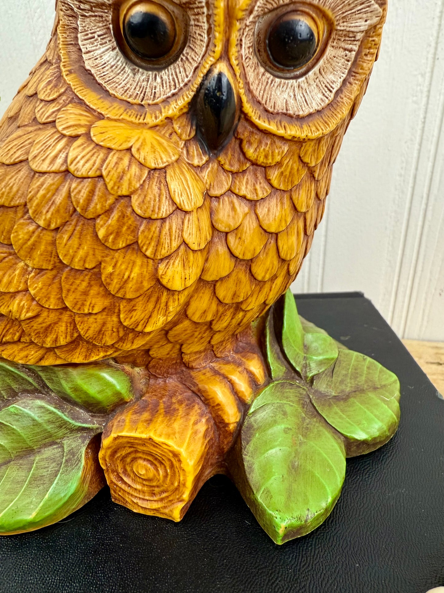 Vintage 1970's Homco Owl Figurine