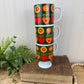 Vintage Mid-Century Nesting Mug Set