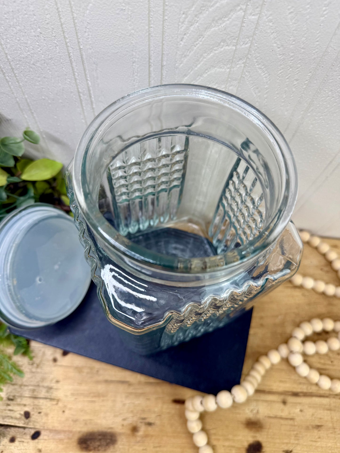 Vintage Koeze’s Glass Canister Jar