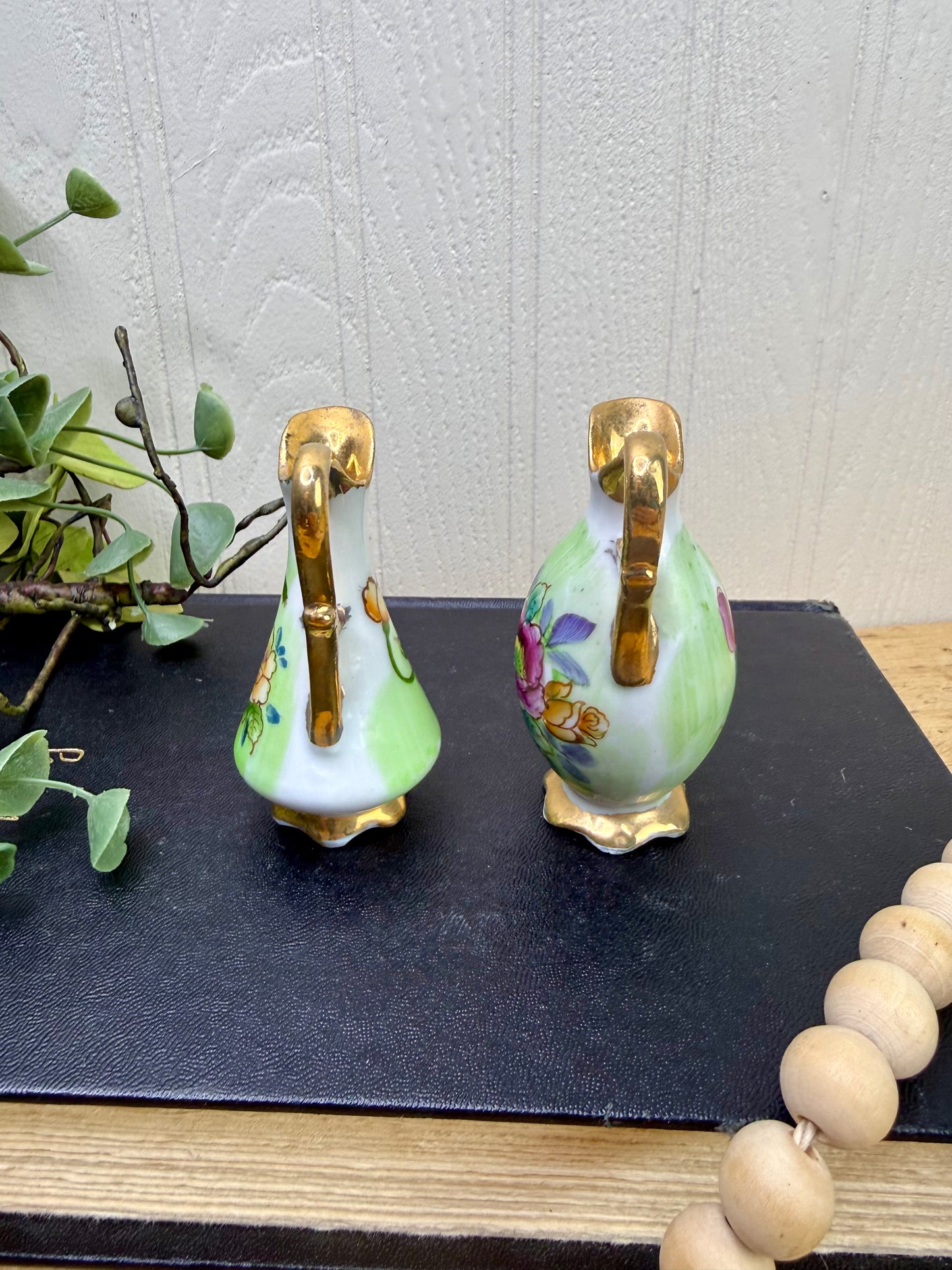 Vintage Ucagco Miniature PorcelainPitcher Set