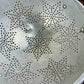 Vintage Aluminum Star Patterned Colander