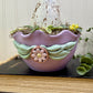 Handmade Upcycled Purple Egg Nest