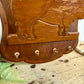Vintage Farmhouse Wooden Pig Letter Organizer