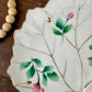 Vintage Hand Painted Japanese Porcelain Leaf Plate