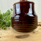 Vintage Mid-Century Stoneware Sugar Dish