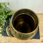 Vintage Brass Milk Can Vase