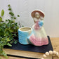 Vintage 1940’s Southern Belle with Wishing Well Planter