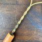 Antique Twisted Wire Rug Beater with Wooden Handle