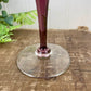 Vintage Amethyst Coupe Glass