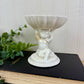 Vintage Ceramic Cherub Pedestal Soap Dish