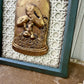 Handmade Upcycled Framed Art with Mushrooms #2