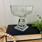 Vintage Jeanette Glass Company Wedding Compote Dish