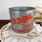 Vintage “Old Pal” Galvanized Minnow Bucket