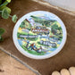 Vintage Amarillo Texas Porcelain Souvenir Plate