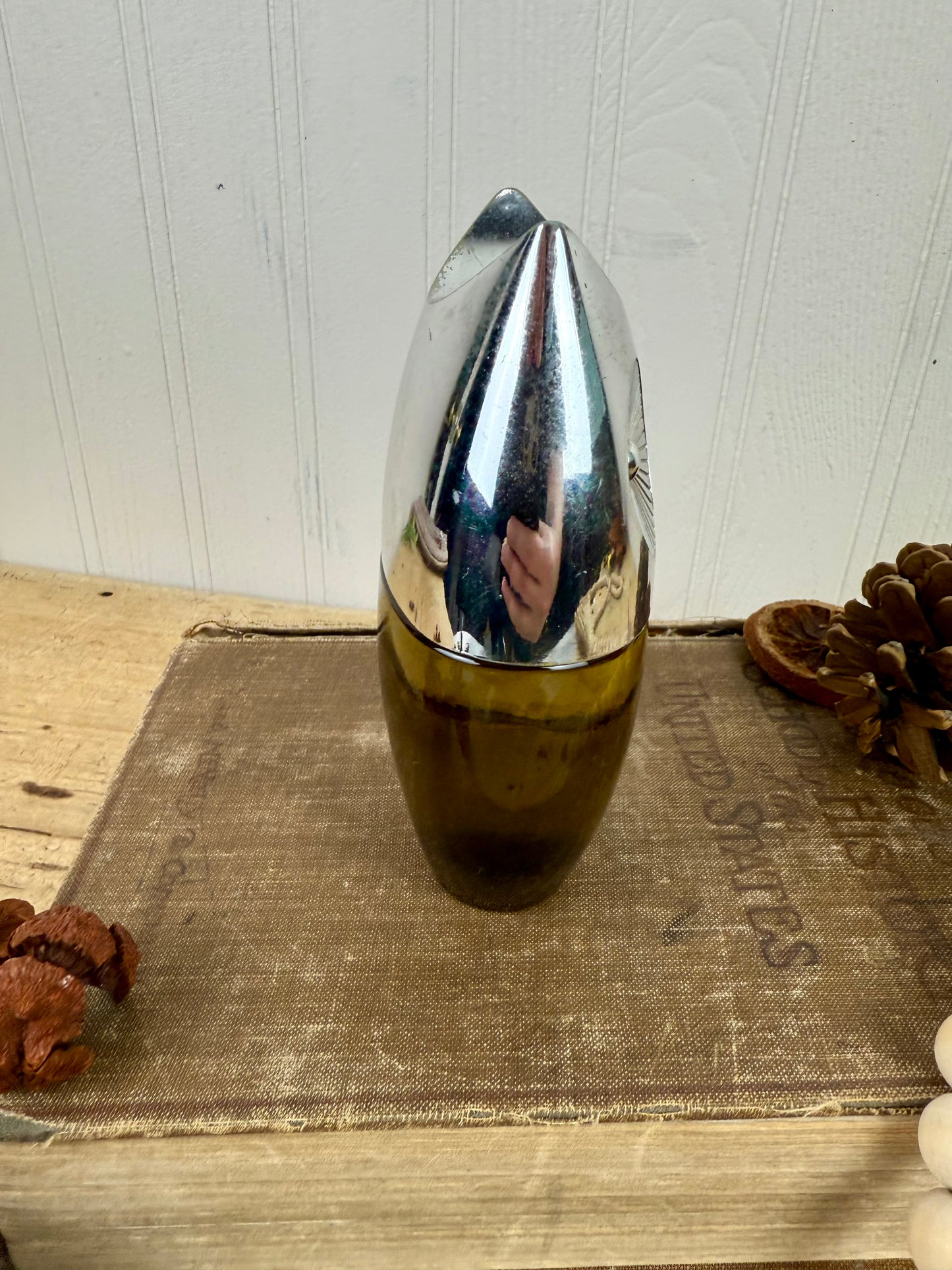 Vintage Mid-Century Avon Owl Aftershave Bottle