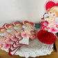Vintage Valentine’s Cupid Honeycomb Tissue Paper Centerpieces