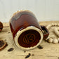 Vintage Kathy Kale Brown Drip Glaze Coffee Mug