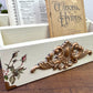 Upcycled Letter Organizer with Roses