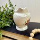 Vintage Porcelain Planter with Hand Painted Florals