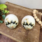 Vintage Laverne Pottery Ceramic Egg Set