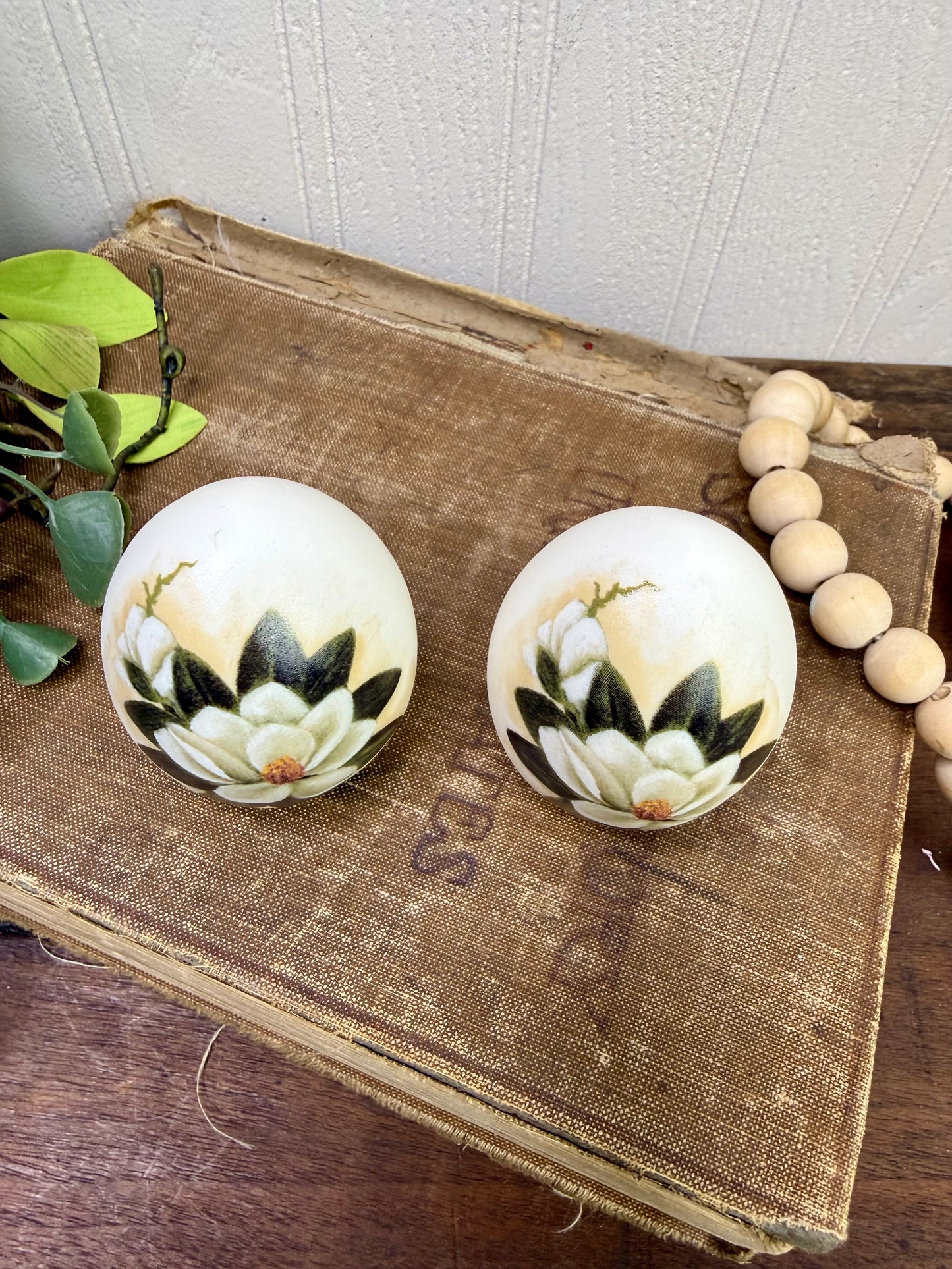 Vintage Laverne Pottery Ceramic Egg Set