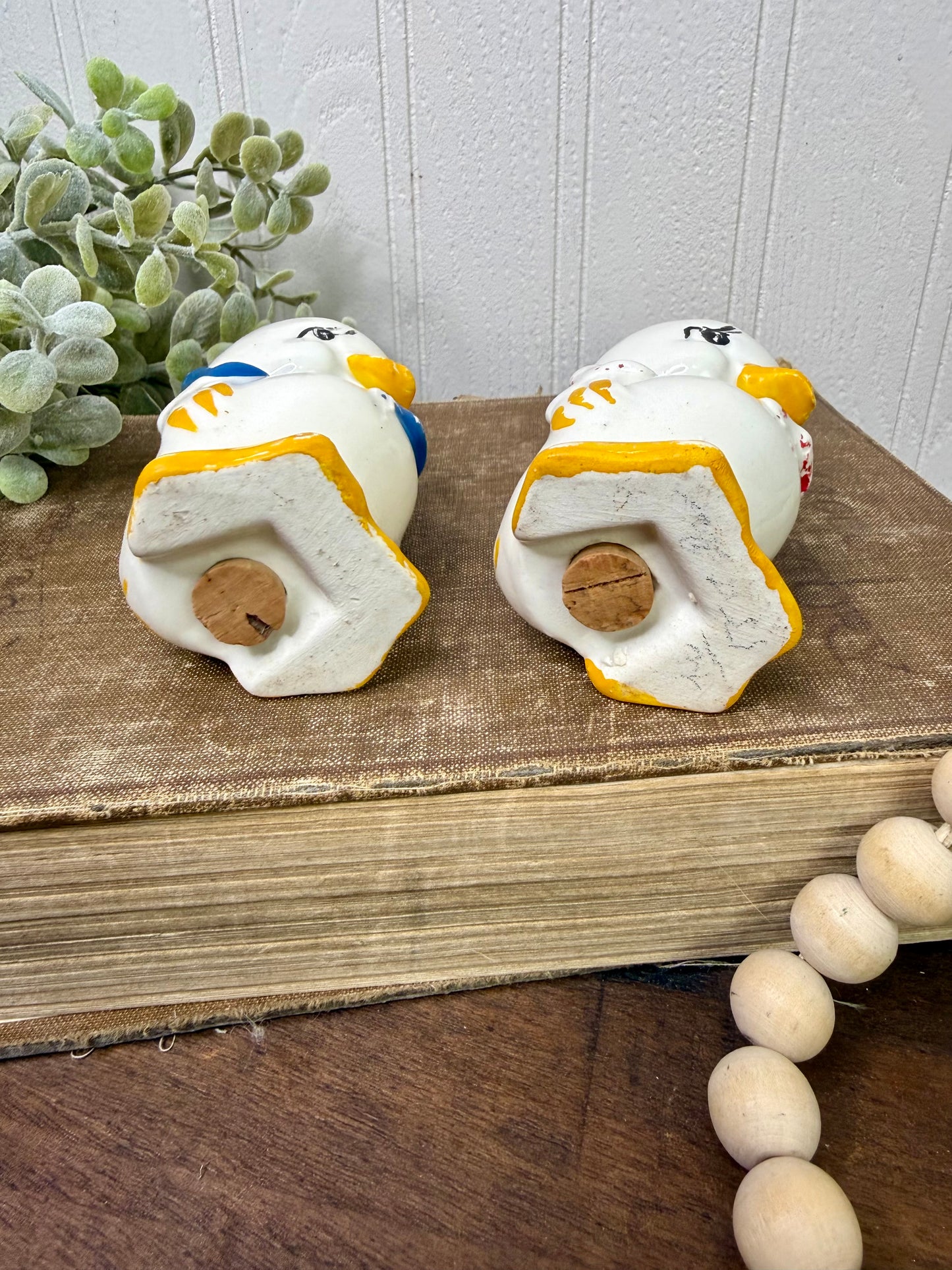 Vintage 1940’s American Bisque Duck Salt & Pepper Shaker