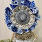 Handmade Upcycled Fabric Flower Pot