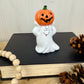 Vintage Ceramic Ghost With Pumpkin
