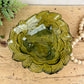 Vintage Indiana Glass Co. Green Loganberry Candy Dish
