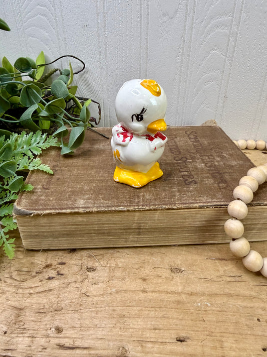 Vintage 1940’s American Bisque Duck Salt Shaker