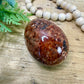 Vintage Red Jasper Polished Stone Egg