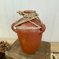 Vintage Mexican Red Terracotta Clay Vase