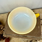 Vintage Anchor Hocking Fire-King Yellow Soup Mug