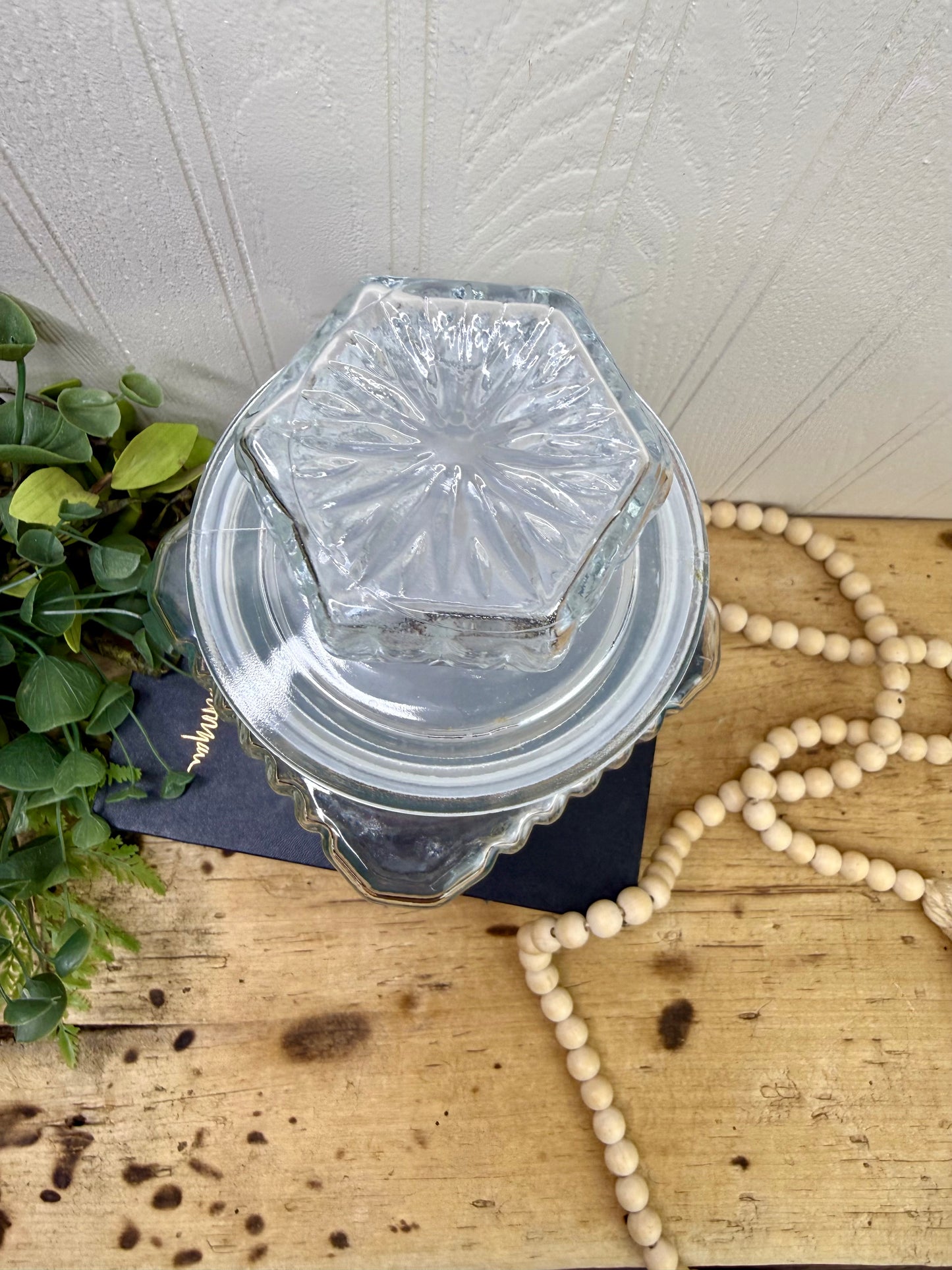 Vintage Koeze’s Glass Canister Jar