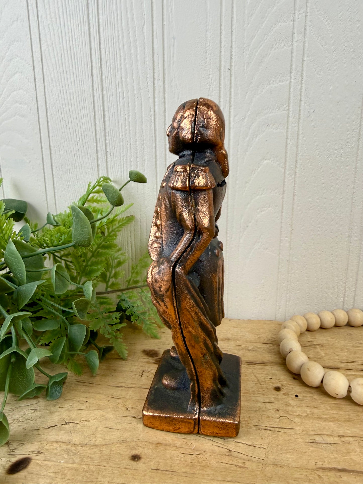 Vintage Cast Iron George Washington Coin Bank