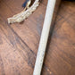 Handmade Spindle Flag with Floral Pattern