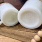 Vintage Pyrex Butterfly Gold Milk Glass Mug Set