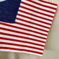 Handmade Spindle Flag with Stripe Pattern
