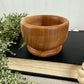 Vintage Handmade Wooden Trinket Bowl