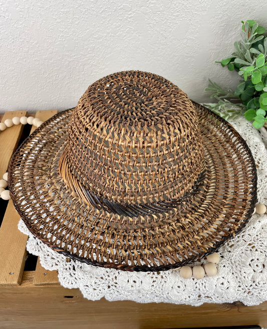 Vintage Wicker Hat