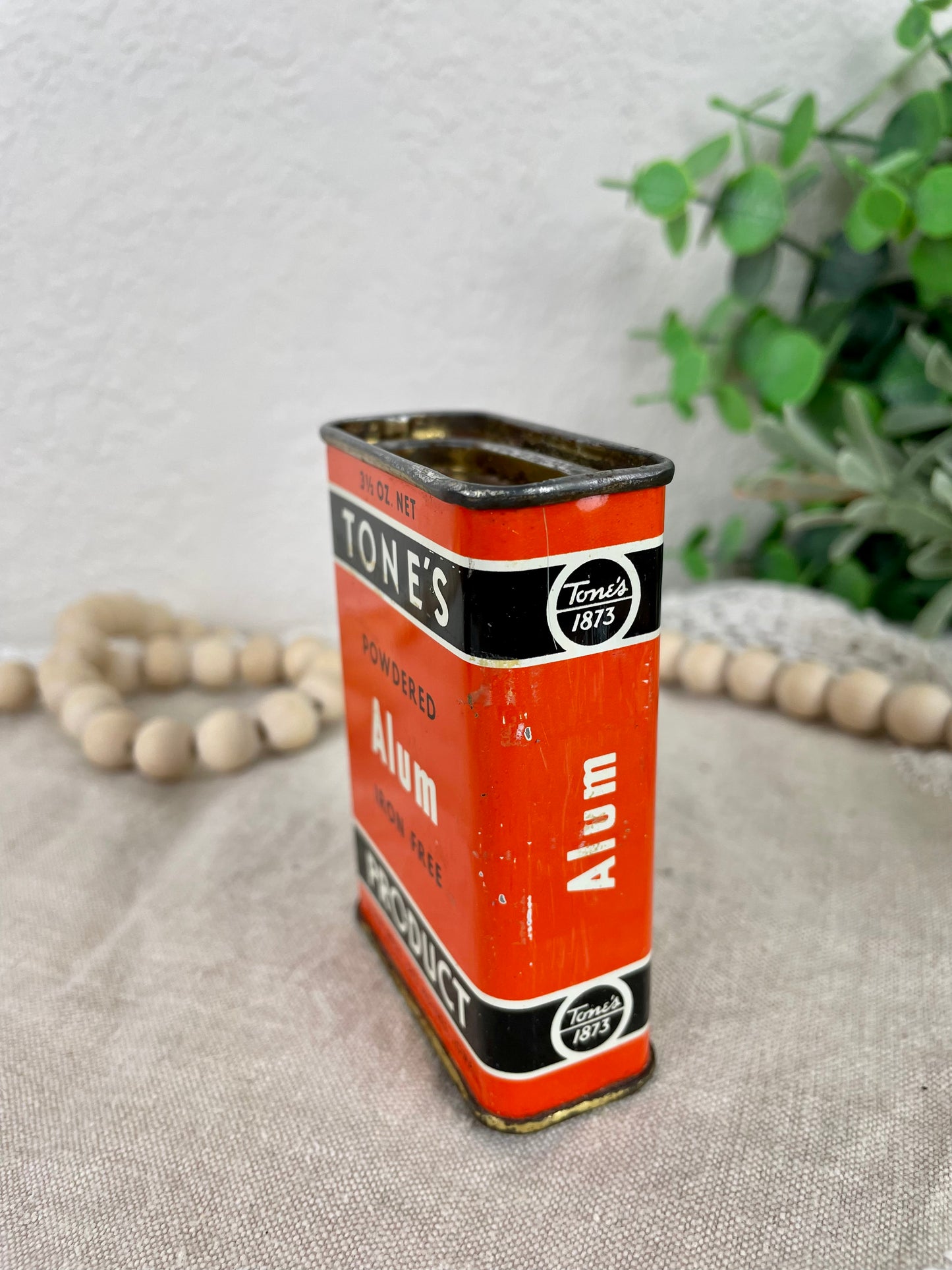 Vintage Tone’s Spice Tin- Alum