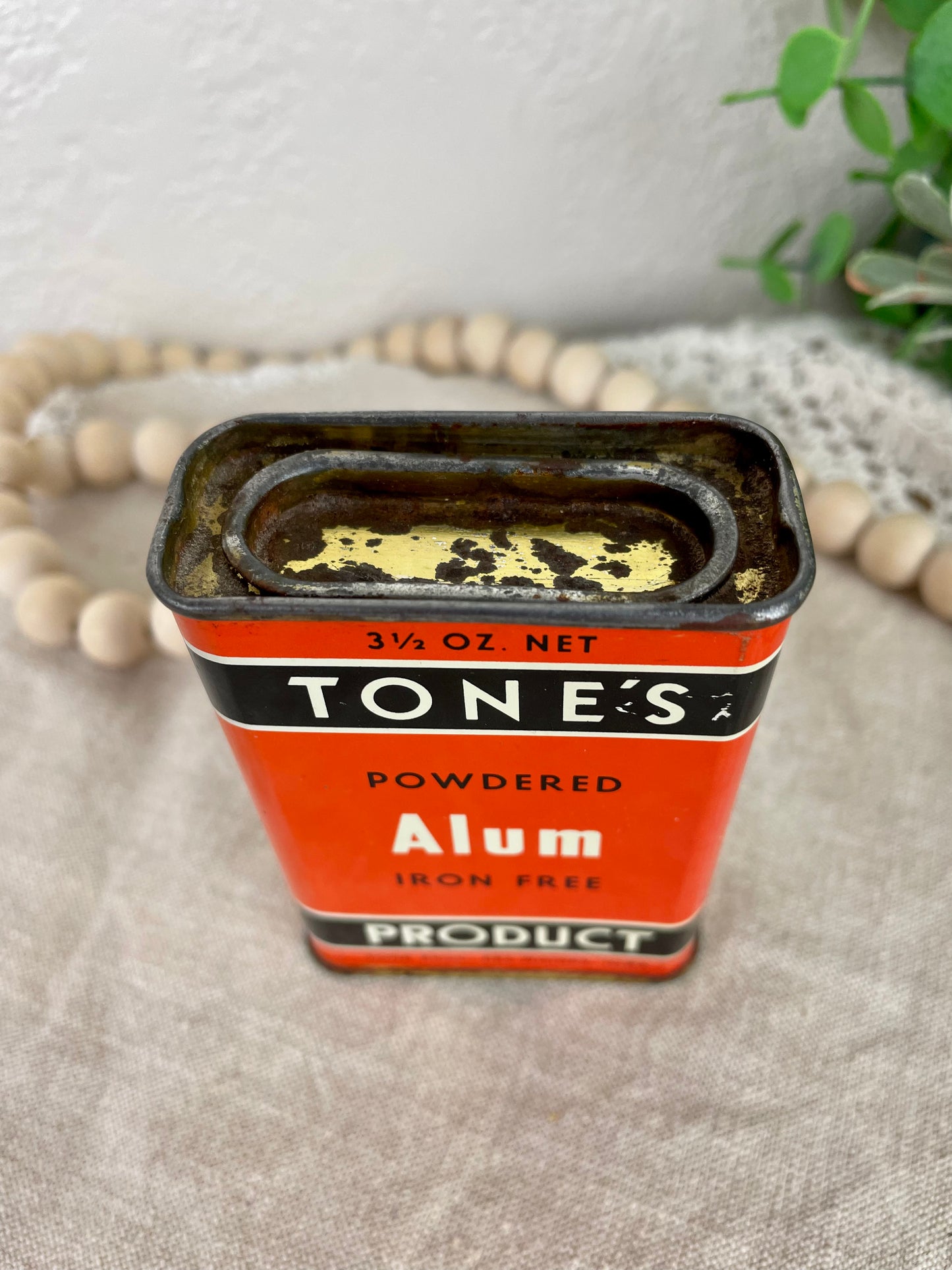 Vintage Tone’s Spice Tin- Alum