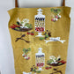 Vintage Yellow Mid-Century Tea Towel