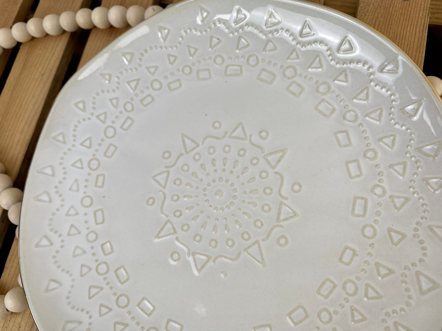 Ceramic Boho Trinket Plate