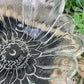 Vintage Glass Sunflower Bowl by Indiana Glass Co.