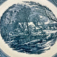 Vintage Currier & Ives Dinner Plate