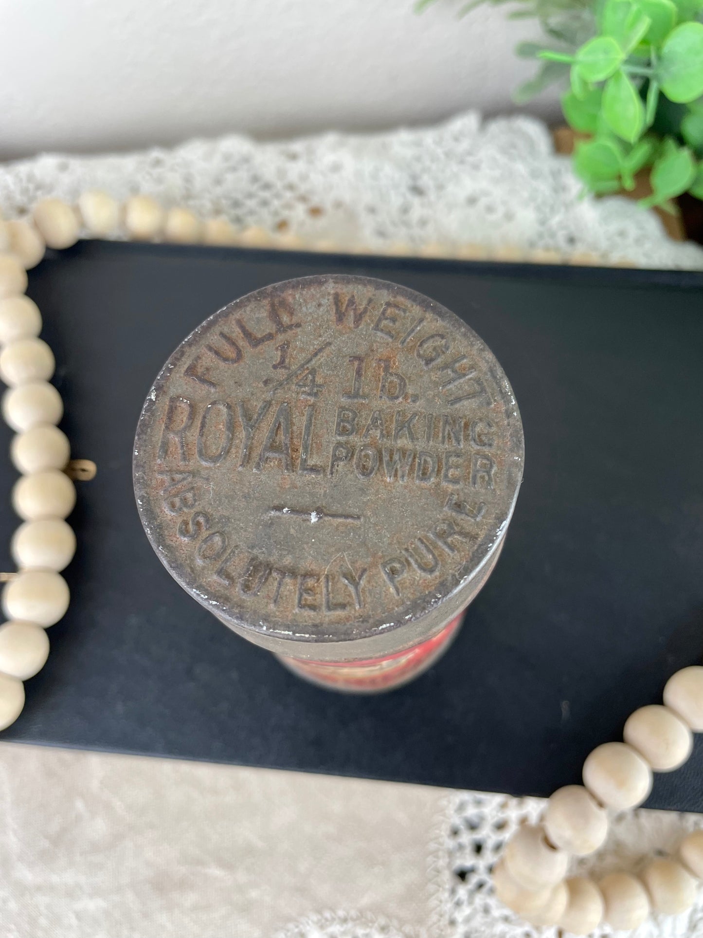 Vintage Royal Baking Powder Tin