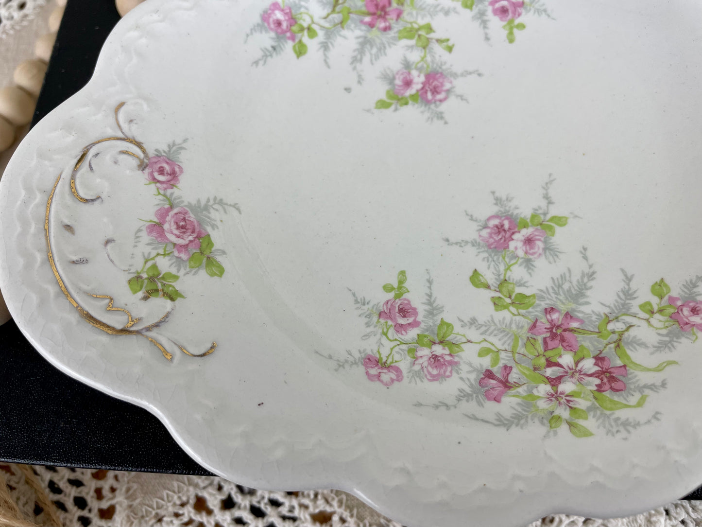 Vintage Vodrey China Porcelain Plate