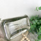 Vintage Glass Bottle with Greenery